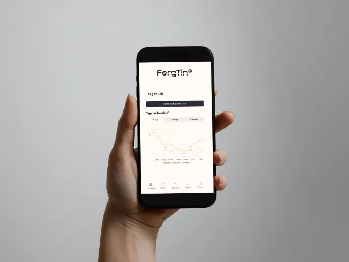 ForgTin Pro App zur Unterstützung