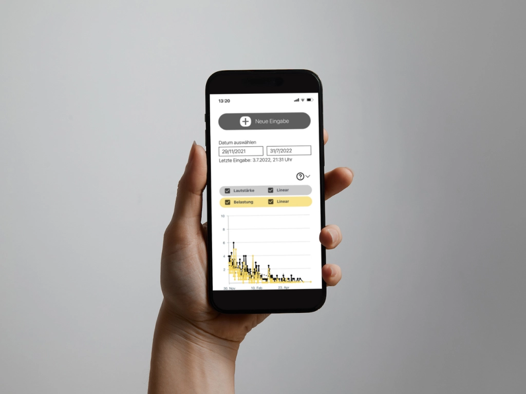 ForgTin App als Tinnitus-Tagebuch